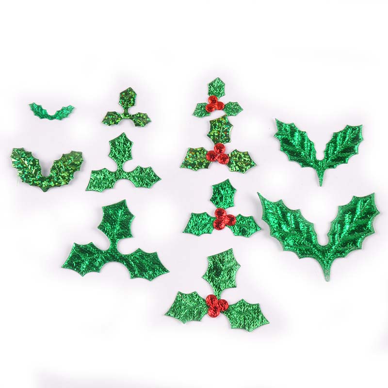 Art Craft Christmas Tree - 100 pçs 25-60mm folhas de árvore