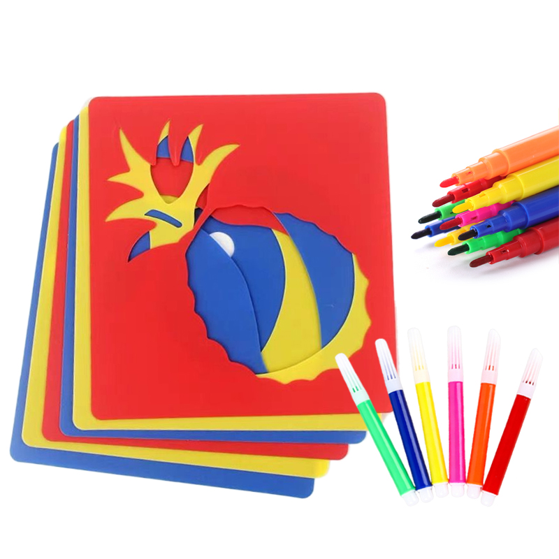 Art Craft Painting - 10/20 peças de estênceis para pintura