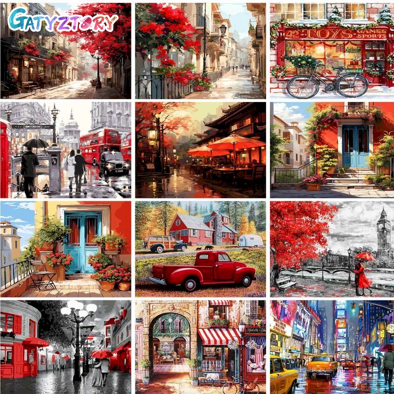 Art Craft Picture - GATYZTORY Pintura A óleo Por Números