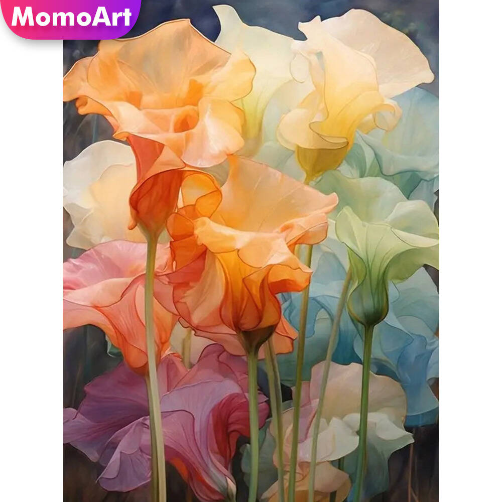 Art Craft Hobbies - Momoart gato pintura diamante animal colorido