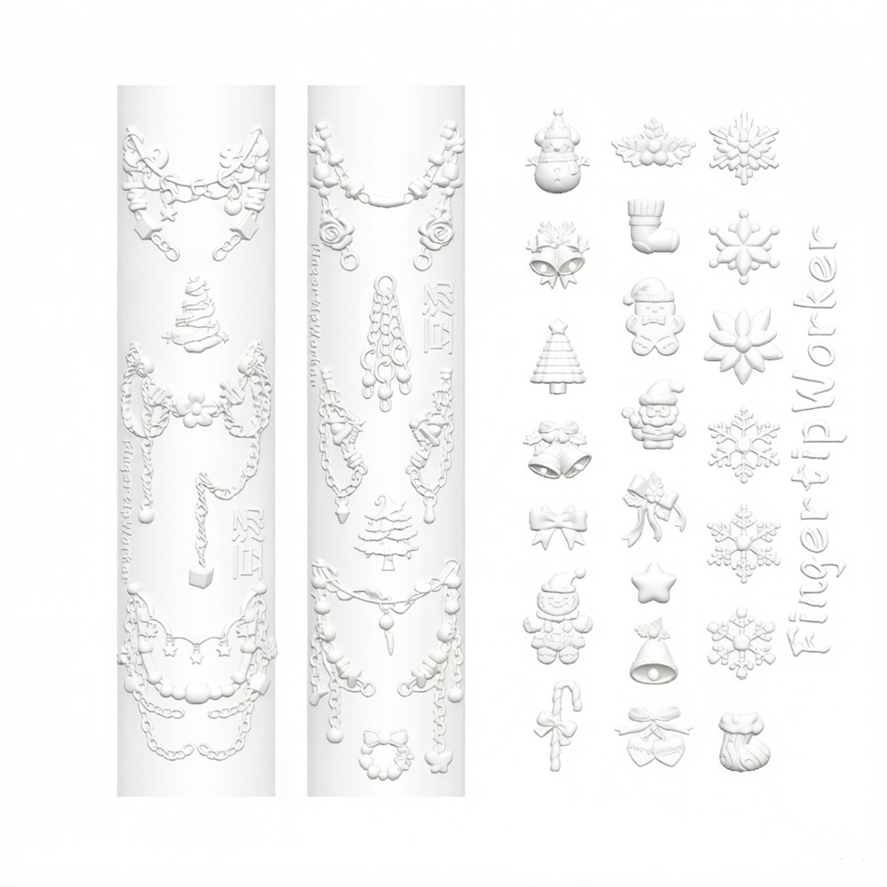 Art Craft Christmas Tree - Molde de Silicone 3D de Natal