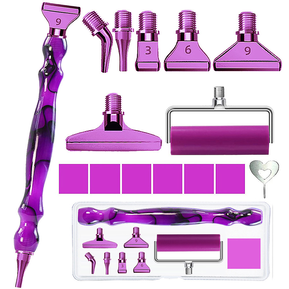 Diamond Painting Kit - Conjunto de ferramentas acessórias para caneta