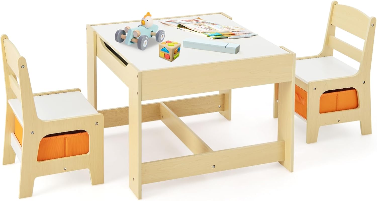 Art Craft Toddlers - Conjunto de Mesa e Cadeiras para