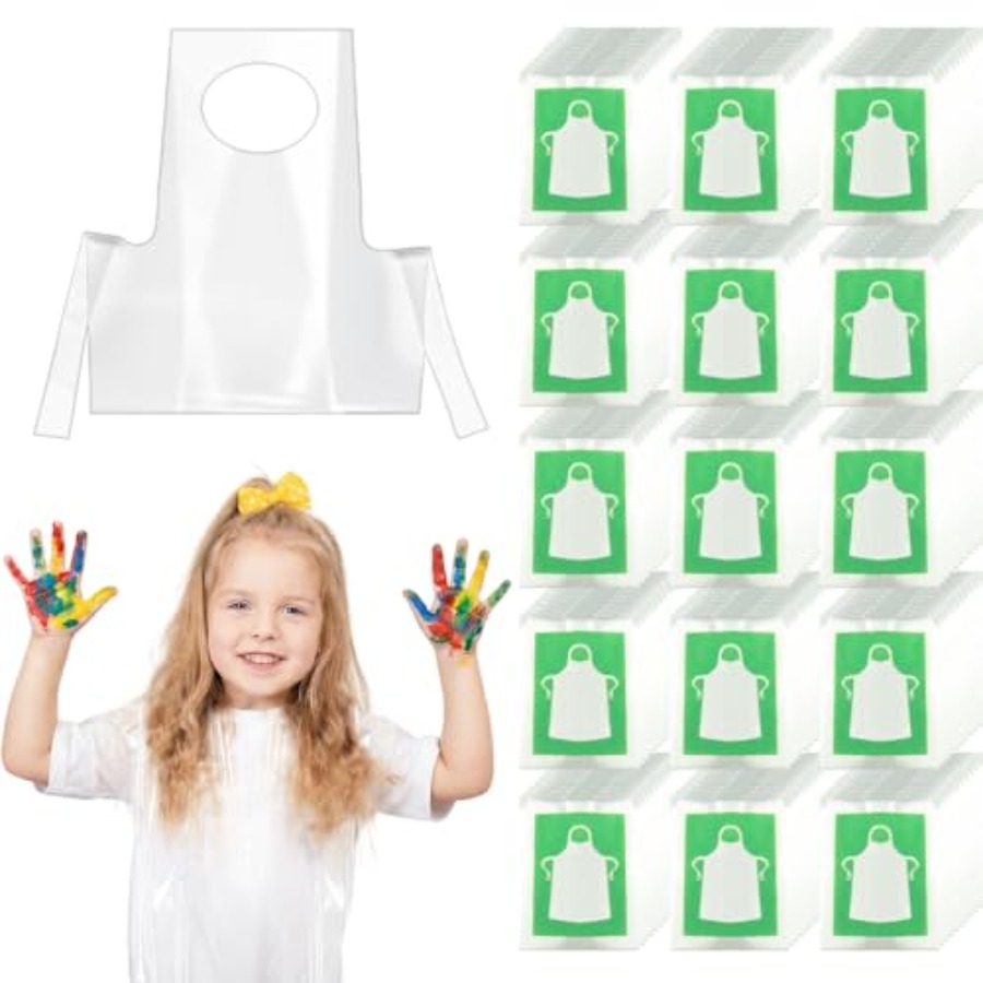 Art Craft Toddlers - Aventais Descartáveis HKACSTHI para Crianças, Aventais