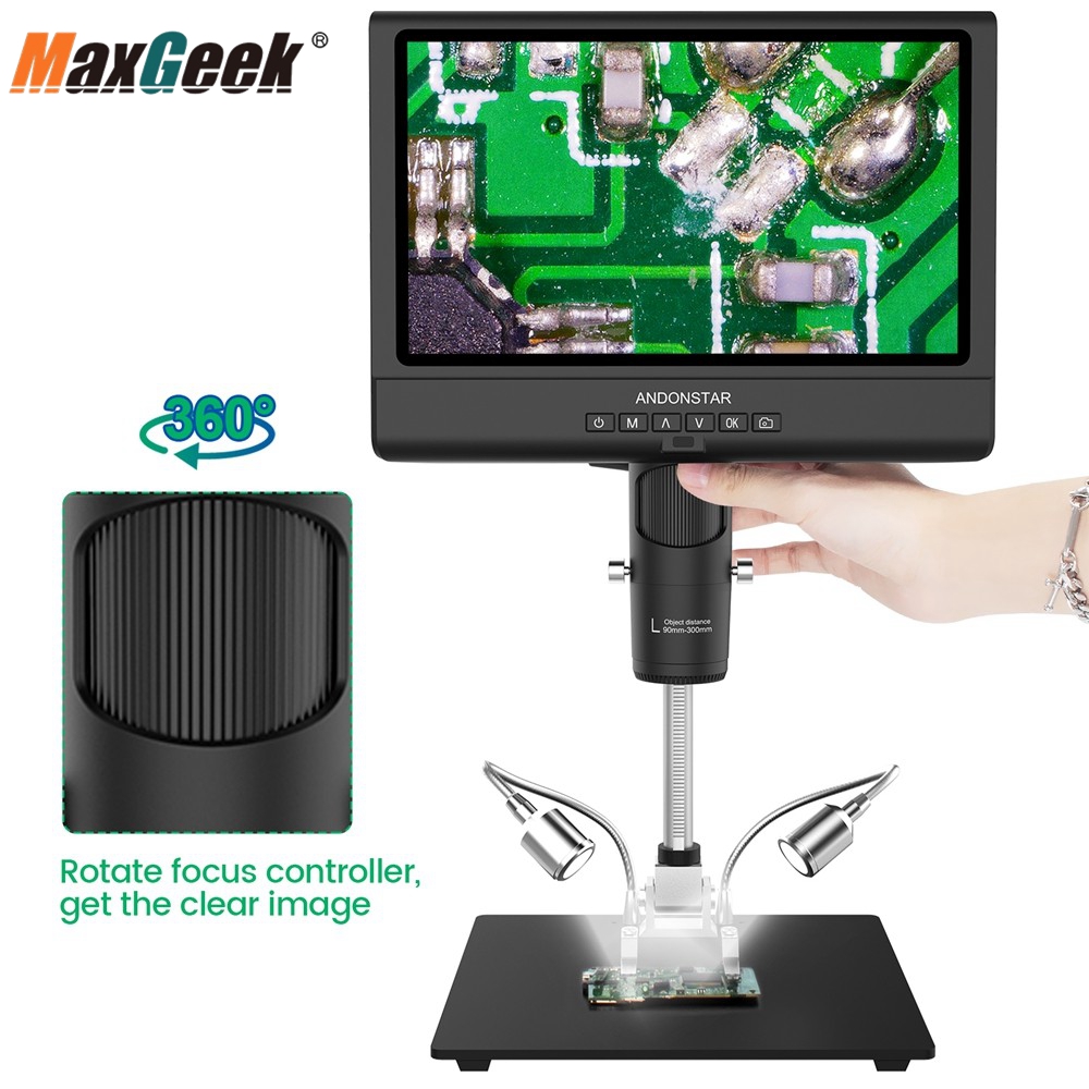 Art Craft Video - Maxgeek Andonstar AD209 Microscópio digital com