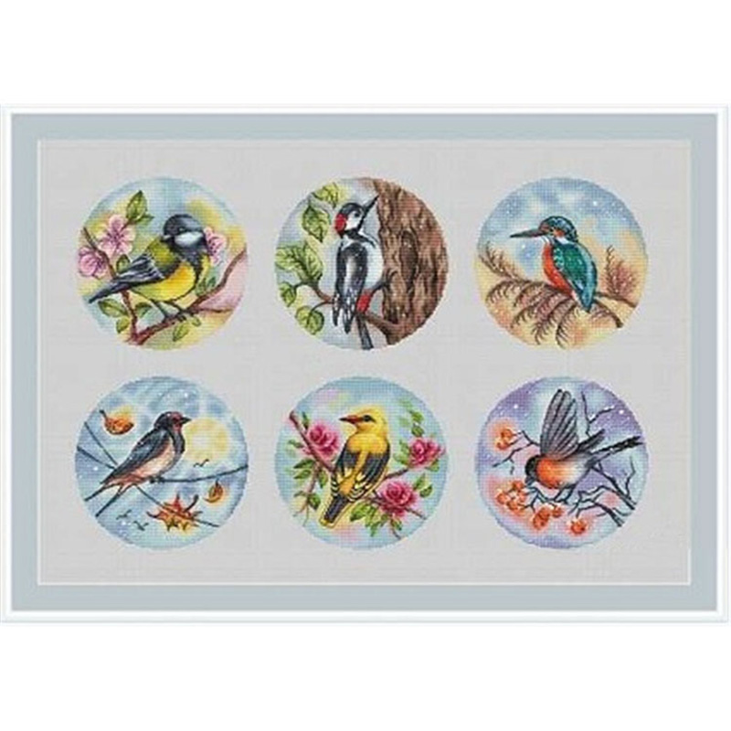 Art Craft Hobbies - 5725 conjuntos de ponto cruz pinturas