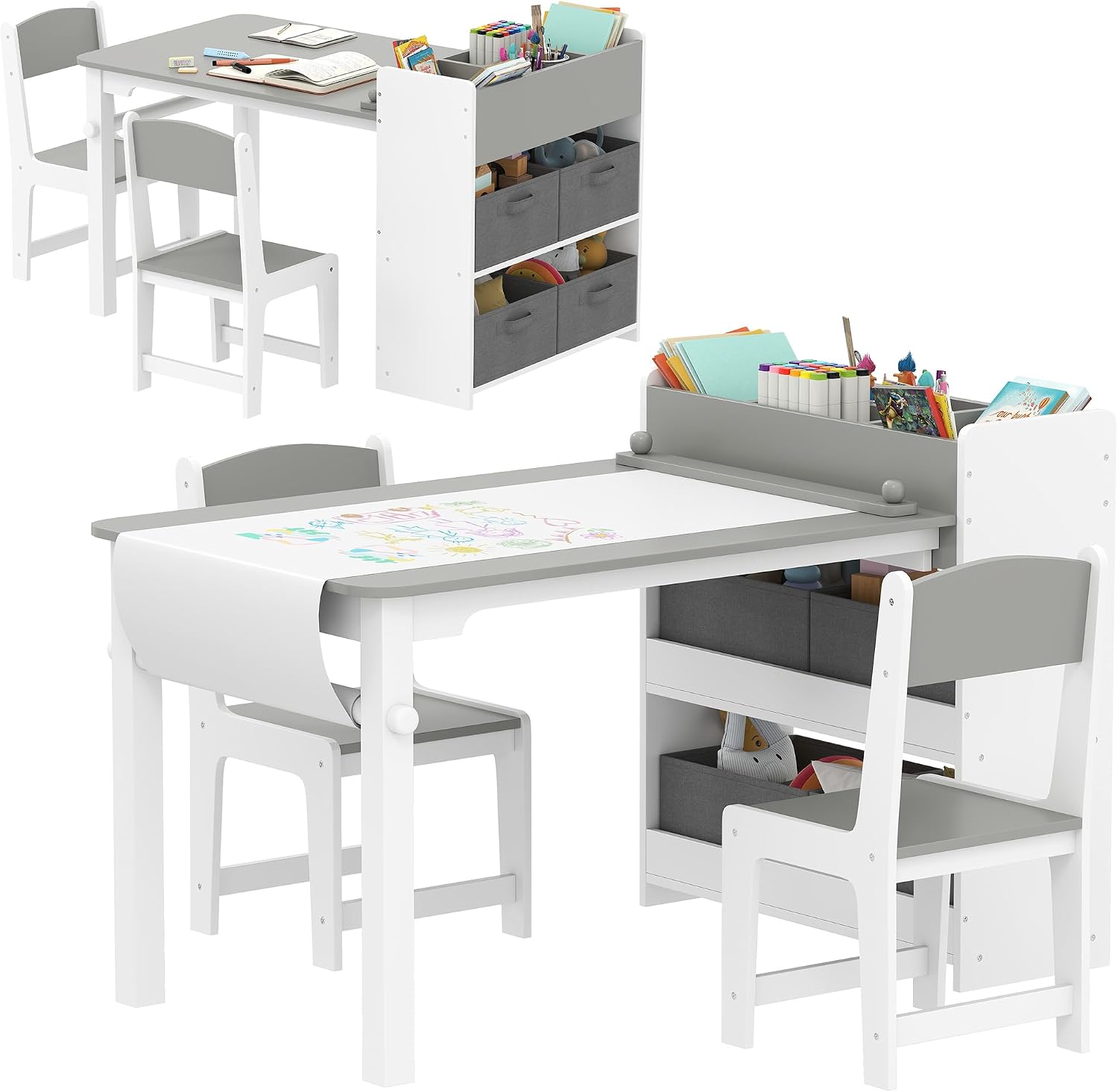 Art Craft Toddlers - Conjunto de Mesa e Cadeira de