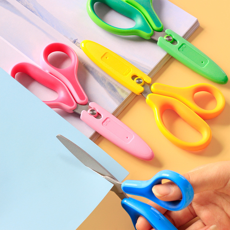 Art Craft Toddlers - Tesoura de segurança infantil com capa