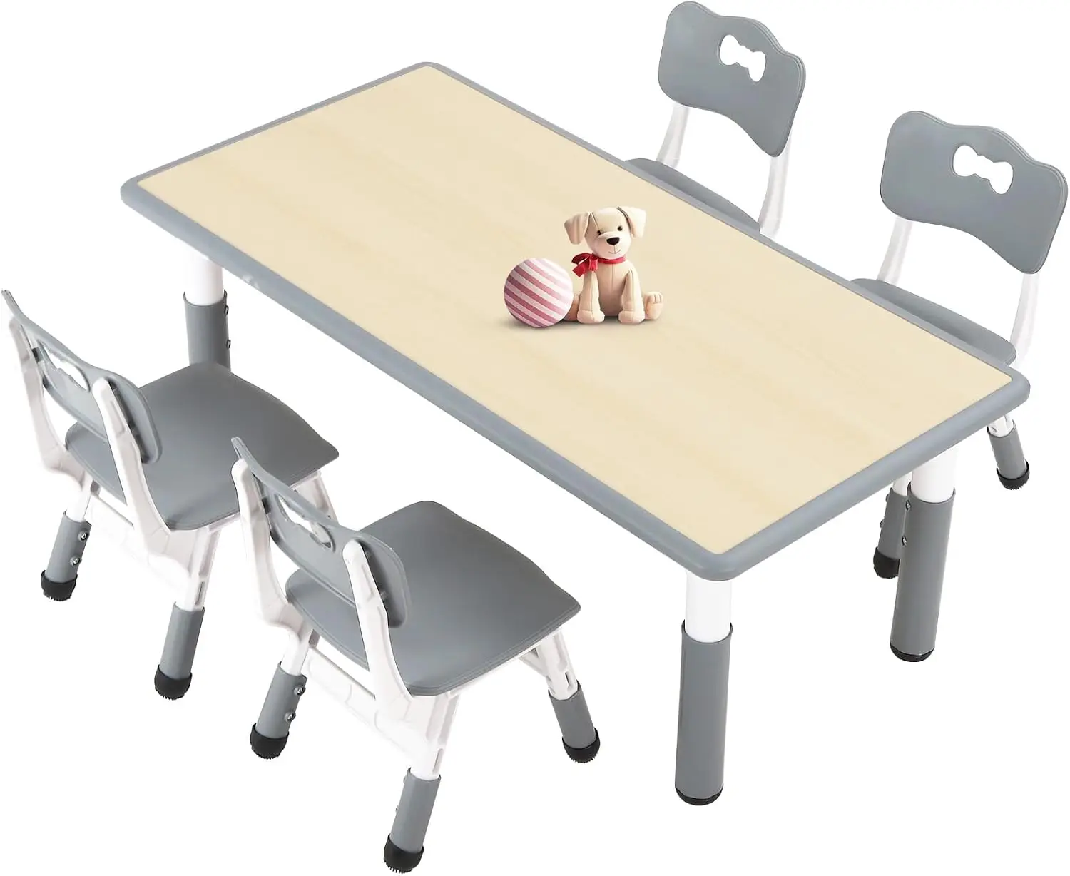 Art Craft Toddlers - Conjunto de Mesa e 4 Cadeiras