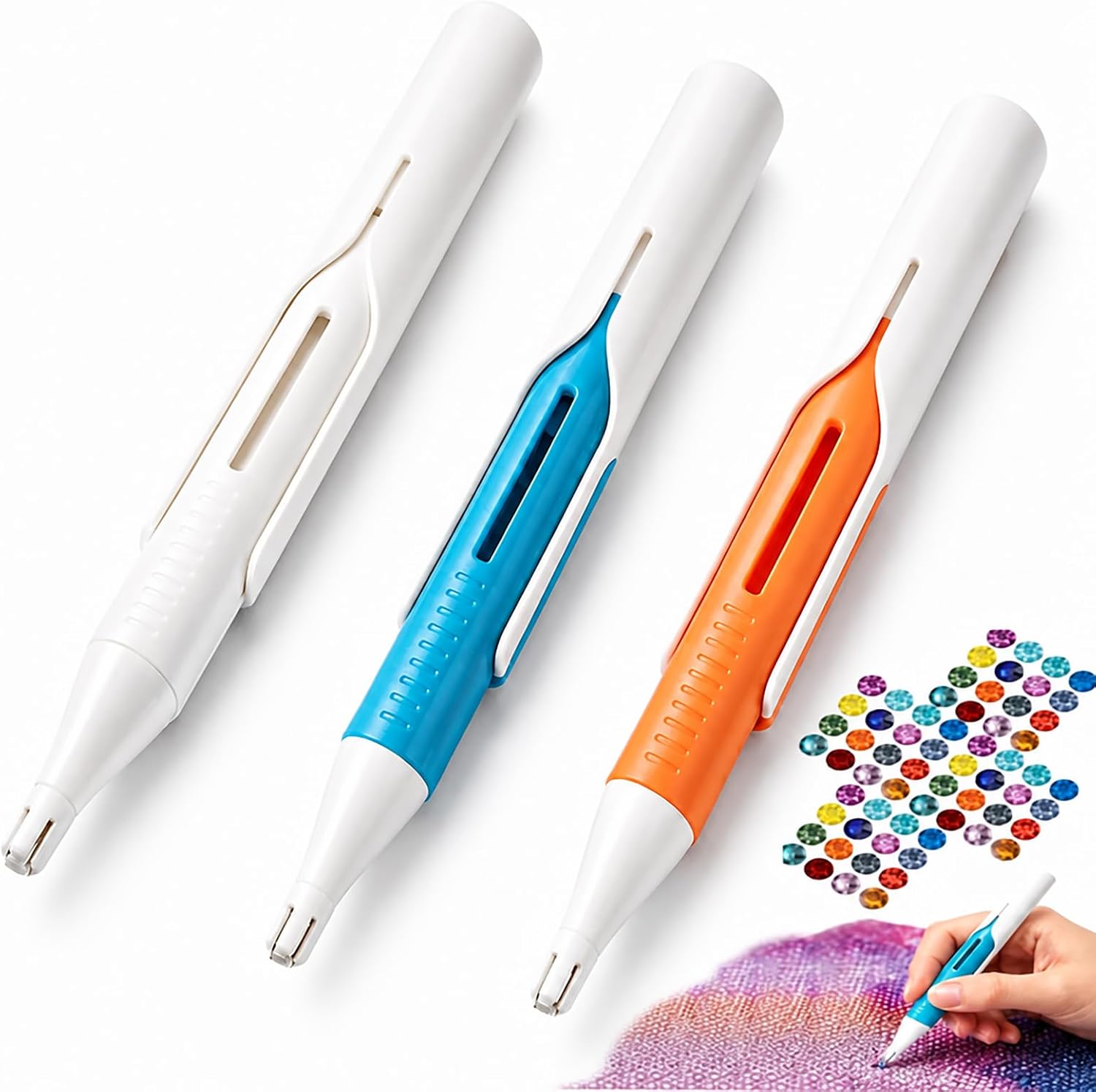 Diamond Painting Kit - Dispensador Automático de Pérolas para Pintura