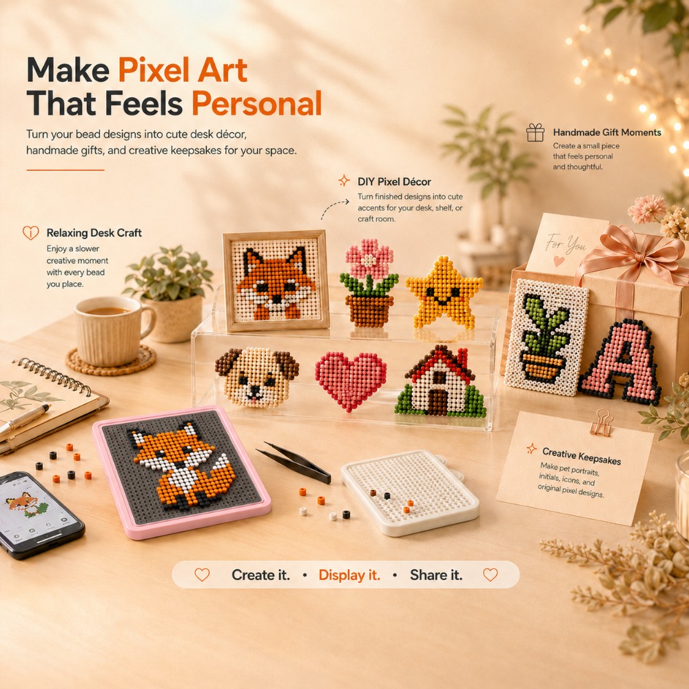 Art Crafts - Painel de Luz LED Inteligente com