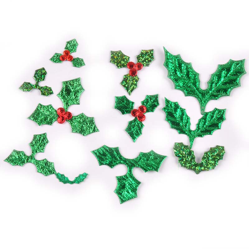 100 pçs 25-60mm folhas de árvo - Art Craft Christmas Tree avaliação e preço