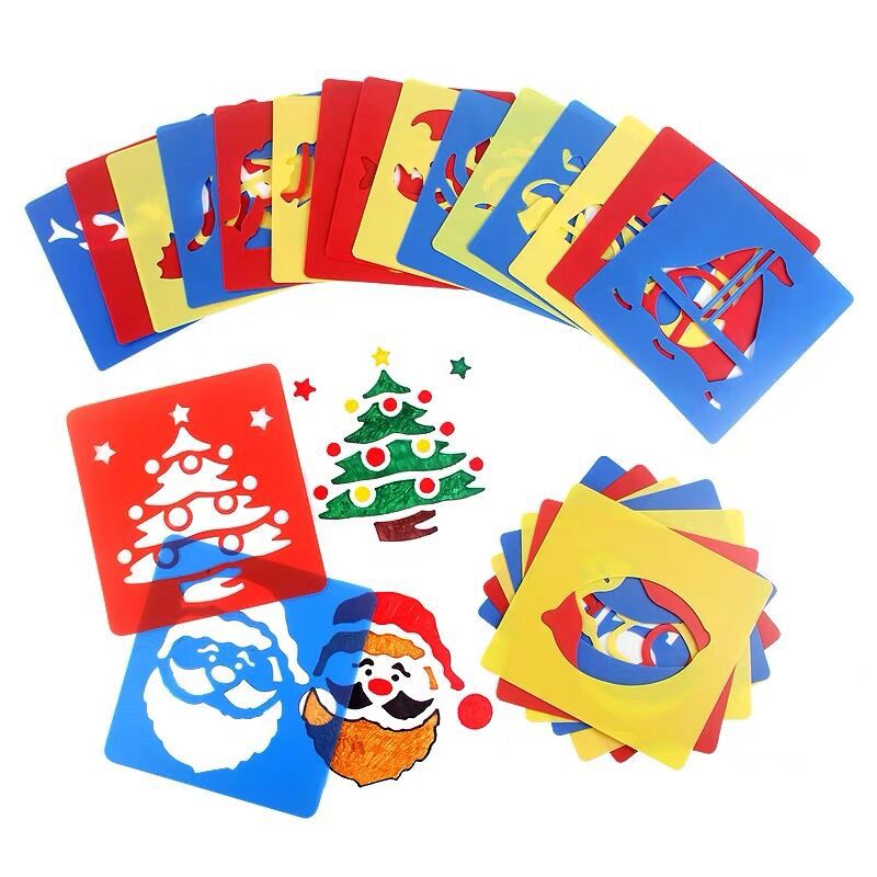 10/20 peças de estênceis para  - Art Craft Painting avaliação e preço