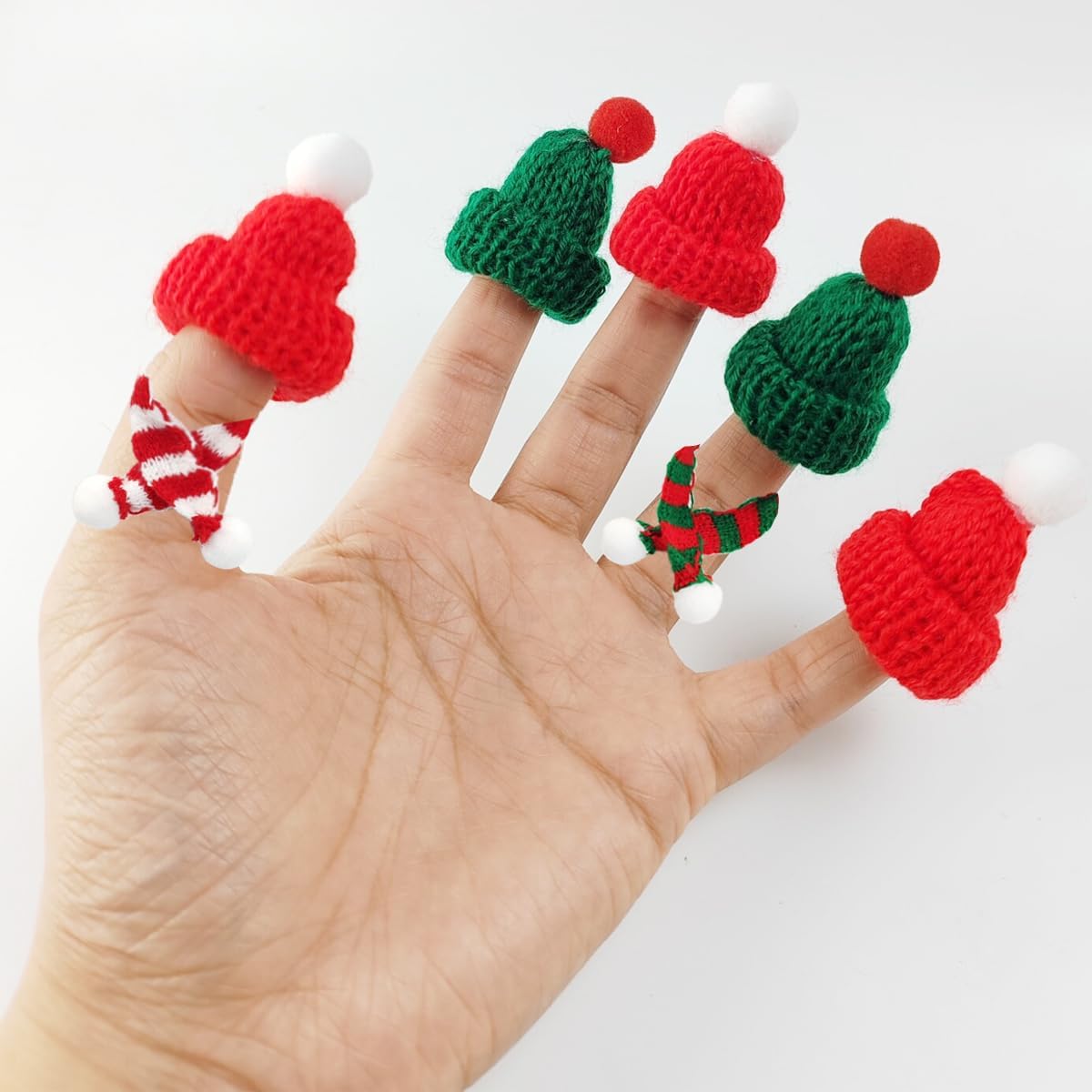 32 pçs mini chapéu de malha mi - Art Craft Christmas Tree avaliação e preço
