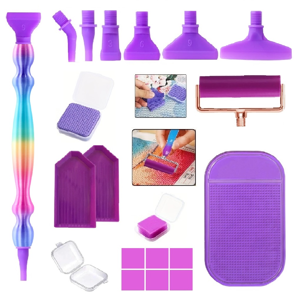 Conjunto de ferramentas para p - Diamond Painting Kit avaliação e preço