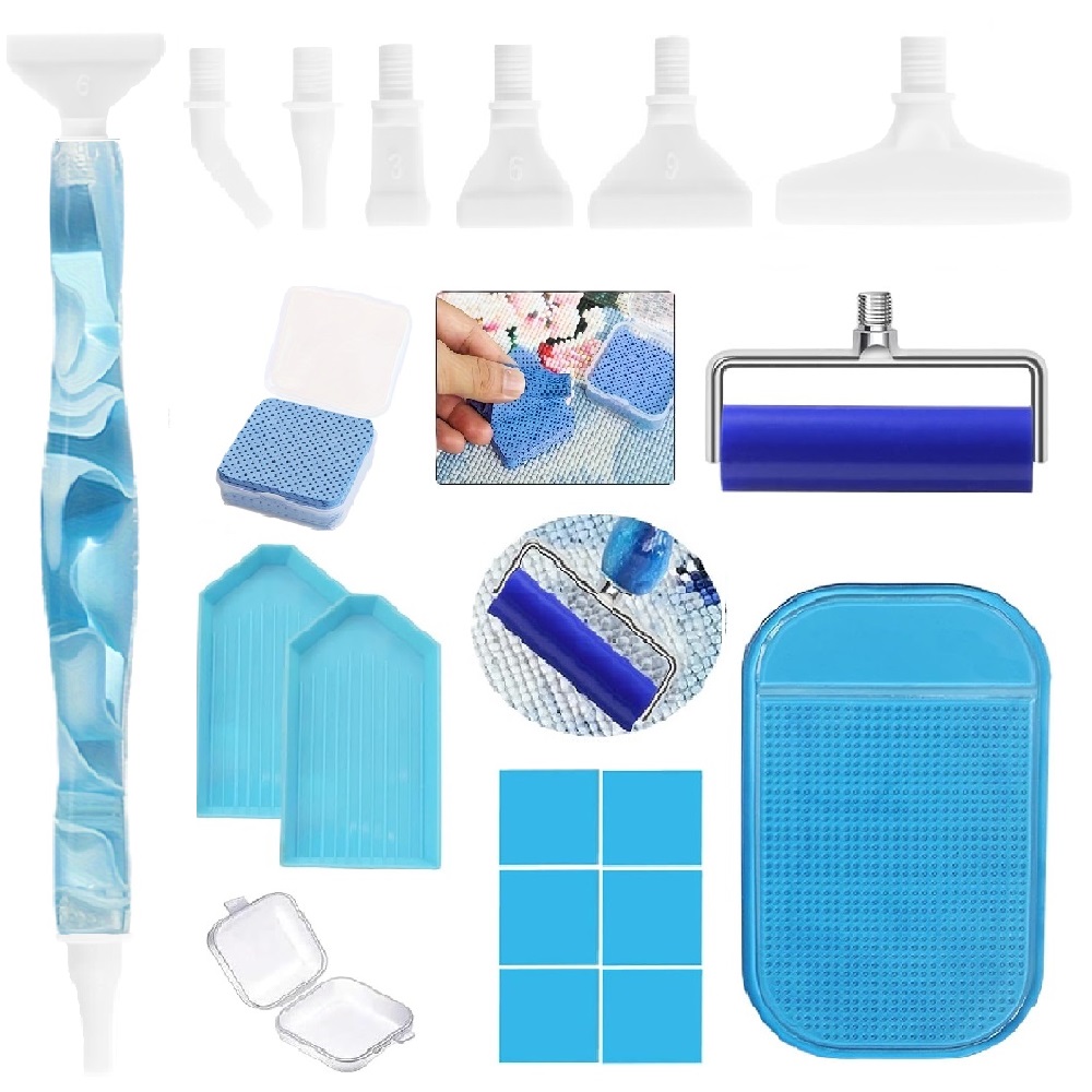 Conjunto de ferramentas para p - Diamond Painting Kit avaliação e preço