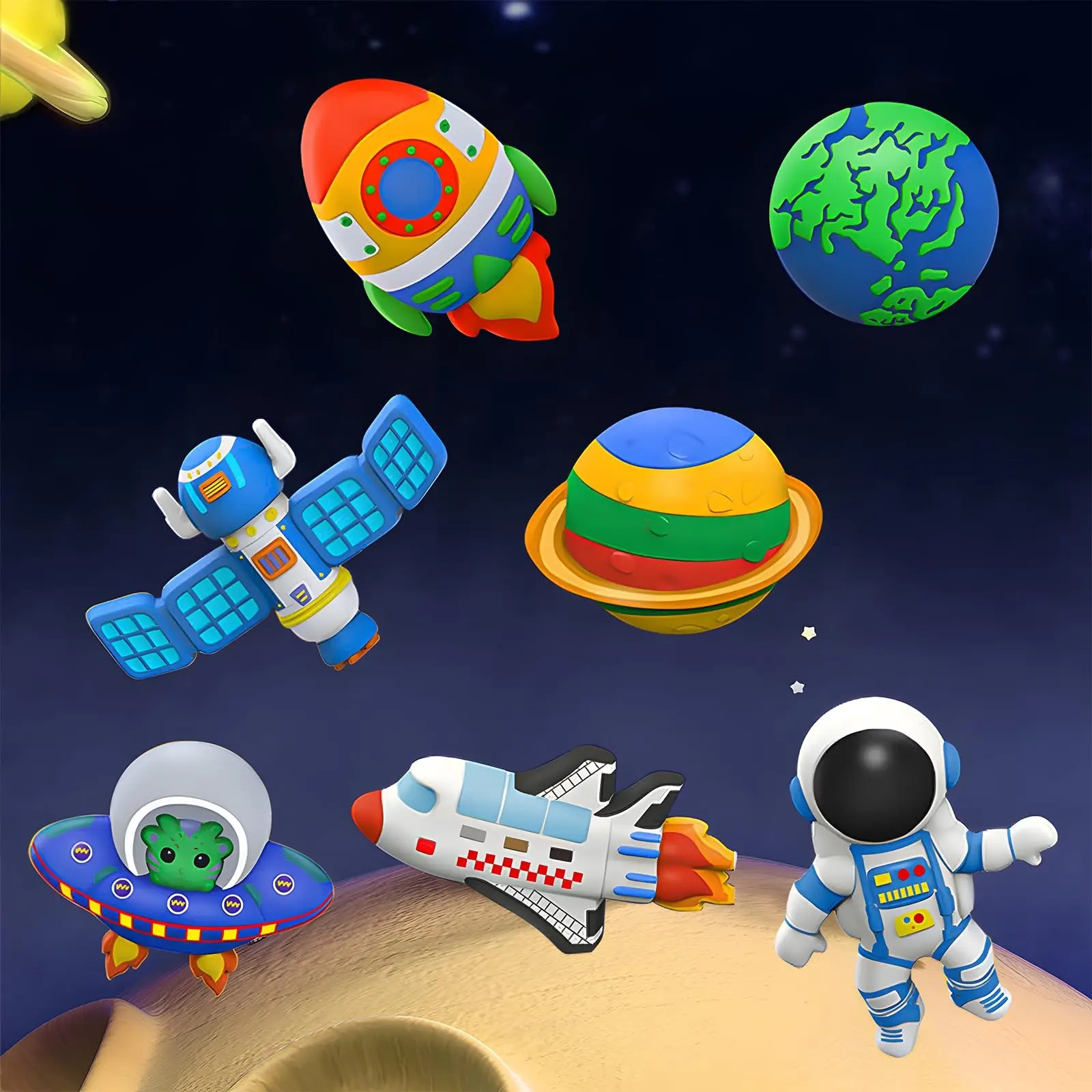 Kit DIY de Gesso Espacial para - Art Craft Toddlers avaliação e preço