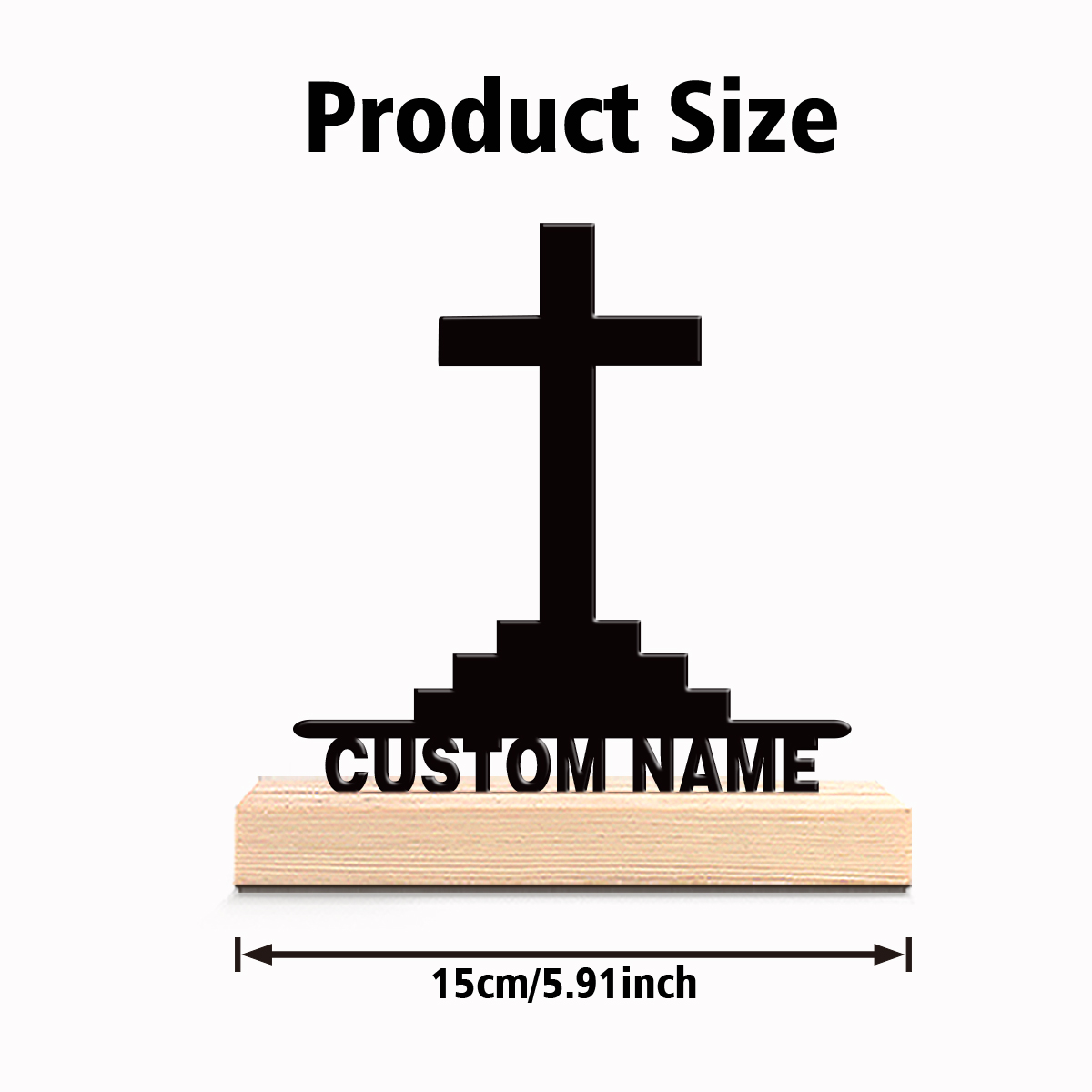 1 peça Cruz Sagrada Simples co - Art Y Craft avaliação e preço