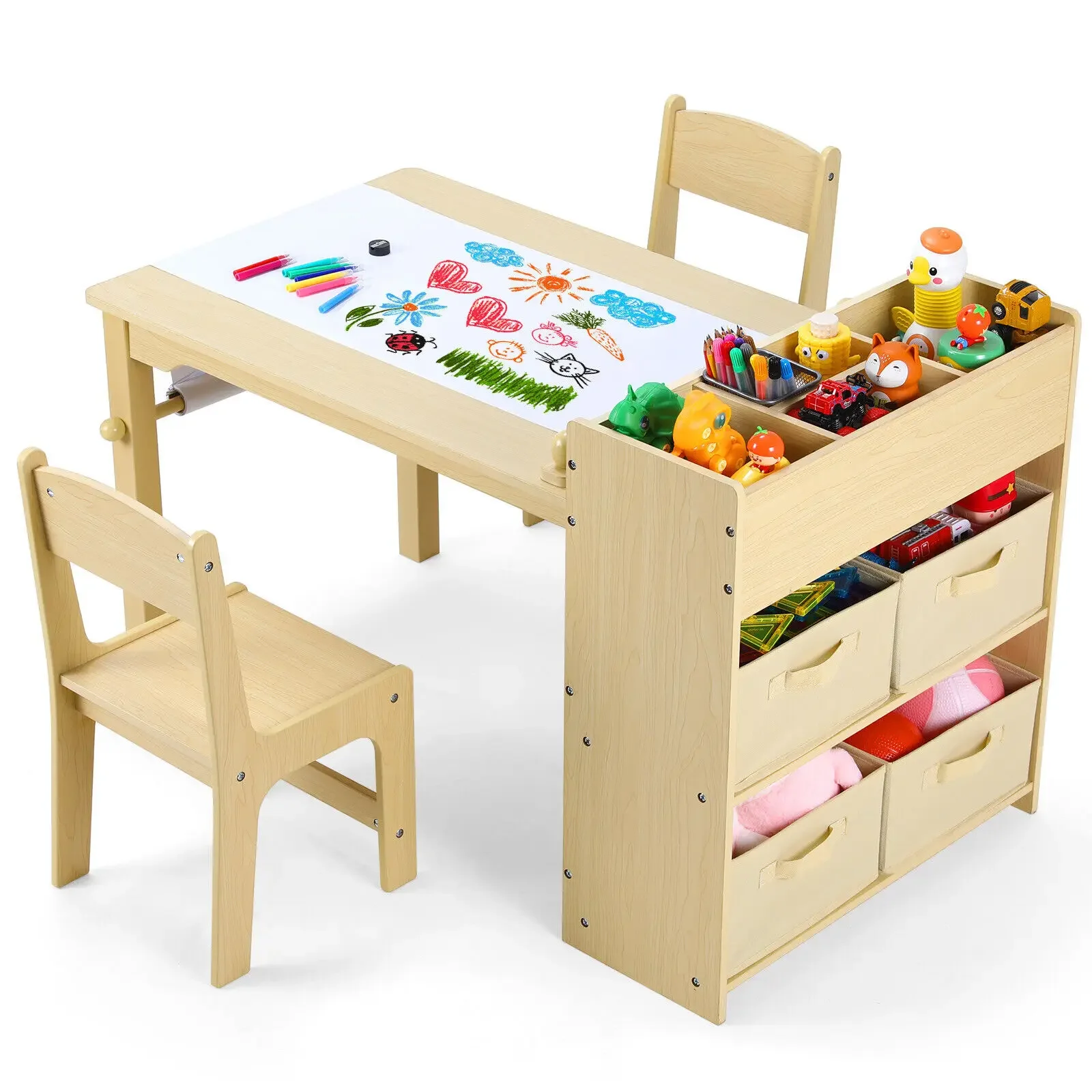 Conjunto de mesa infantil e 2  - Art And Craft Quotes For Kids avaliação e preço