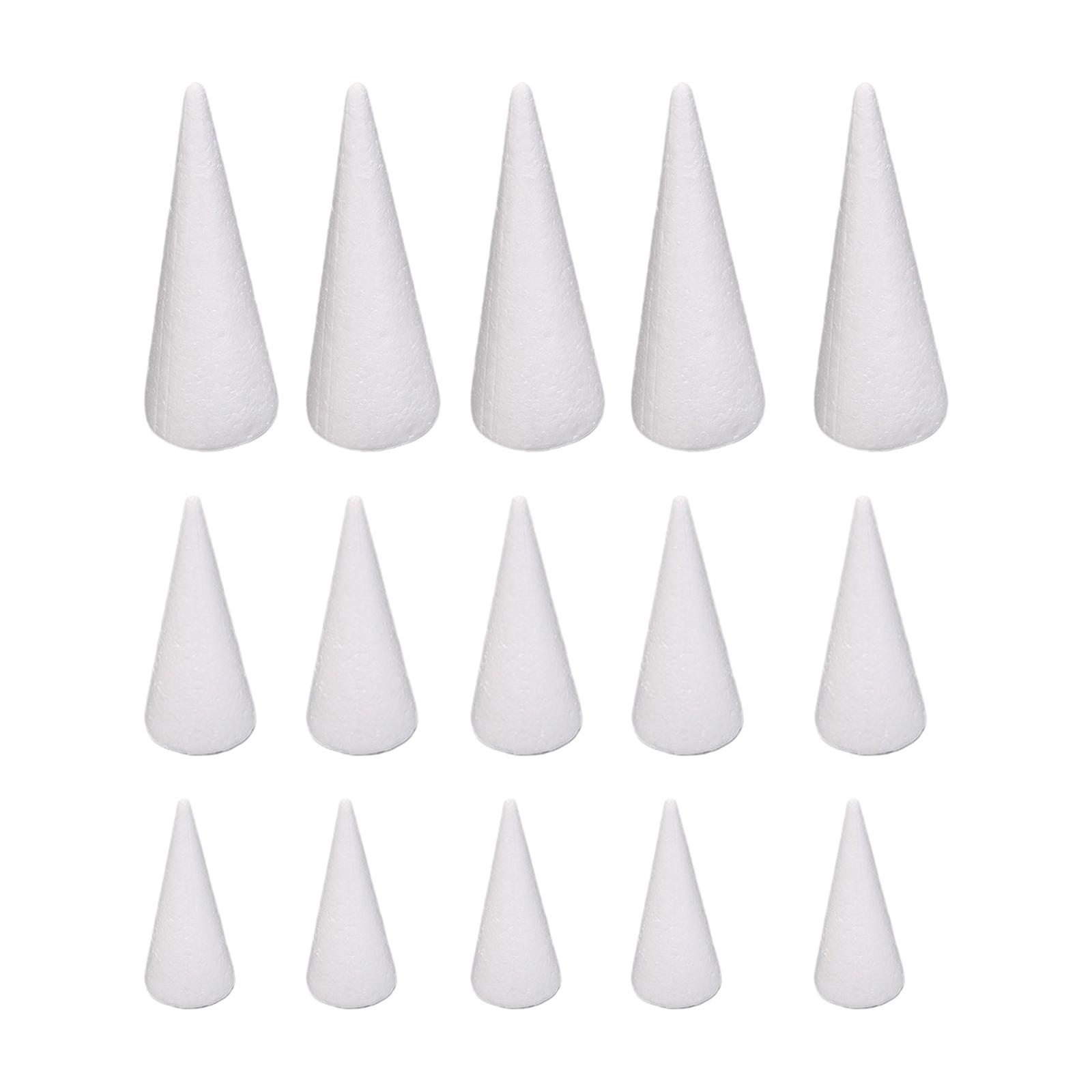 15 Peças de Cones de Espuma Br - Art Craft Christmas Tree avaliação e preço