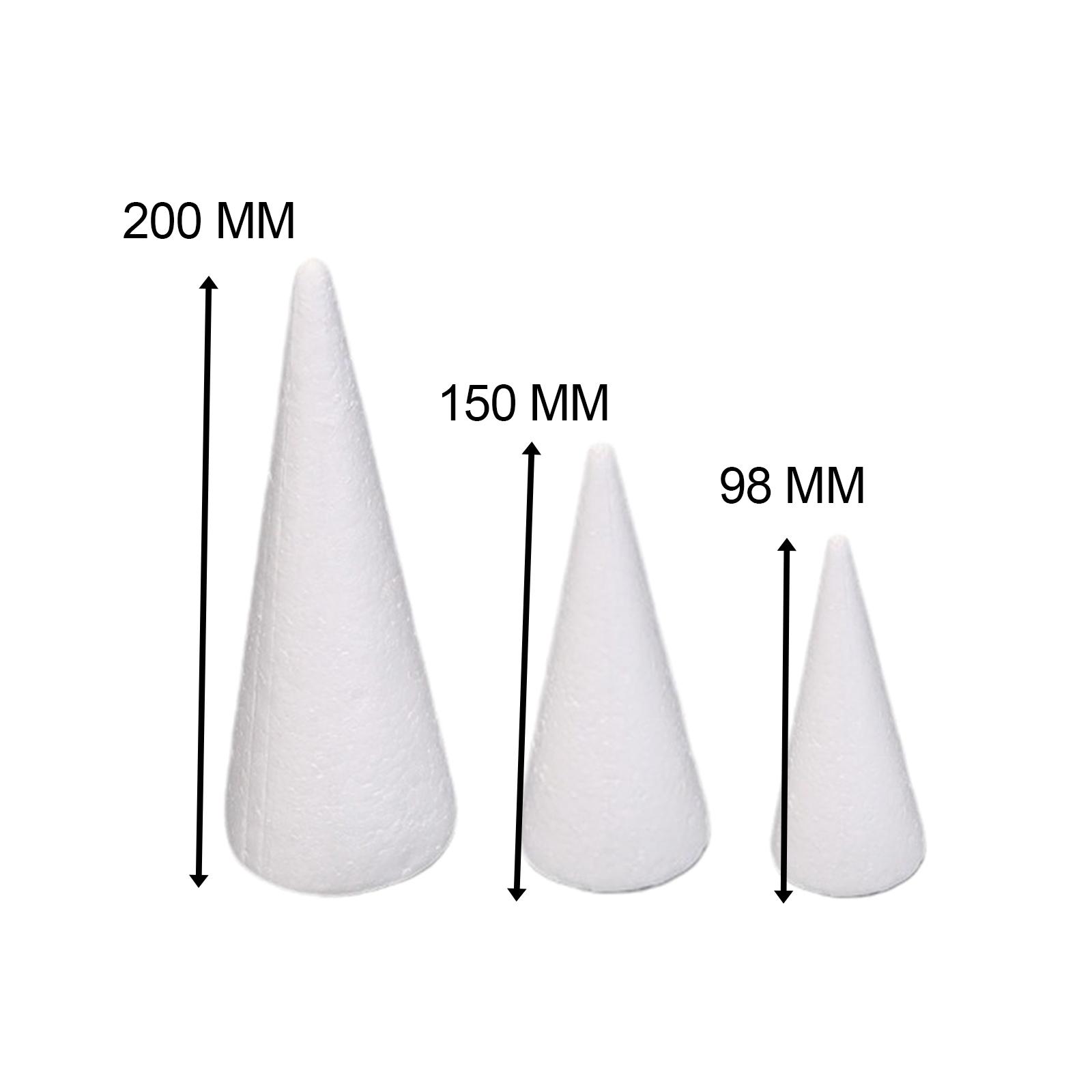 15 Peças de Cones de Espuma Br - Art Craft Christmas Tree avaliação e preço