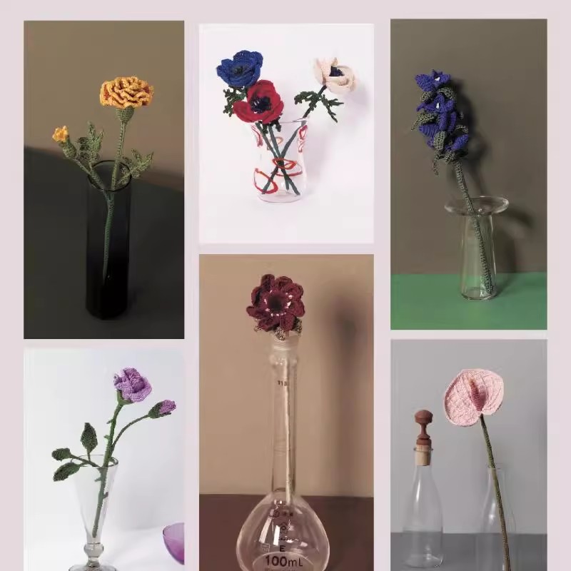 22 flores de crochê de tamanho - Art Craft Books avaliação e preço