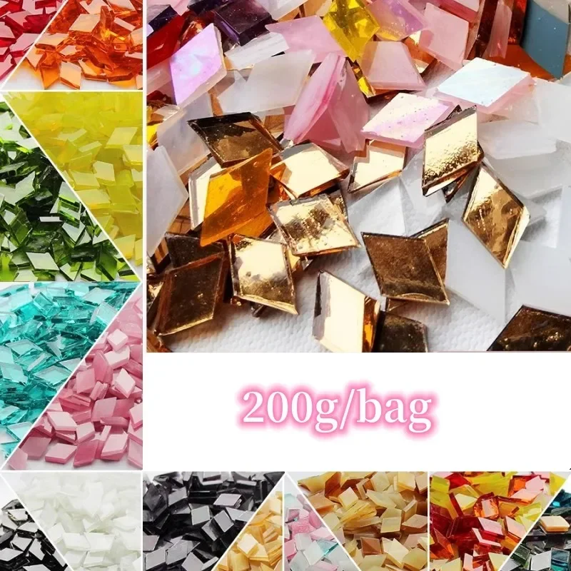 200g forma de diamante telhas  - Art Craft Hobbies avaliação e preço