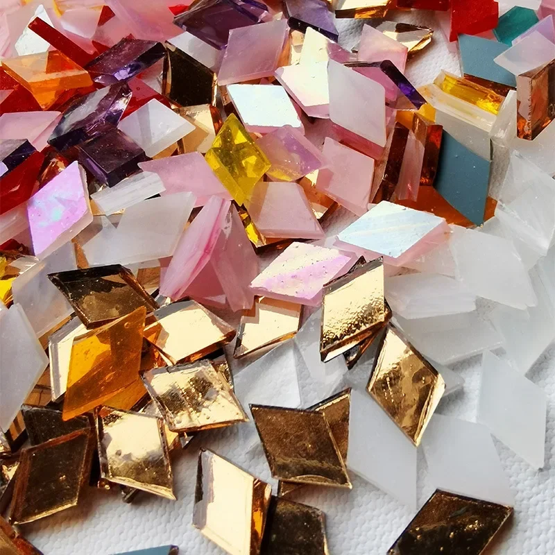 200g forma de diamante telhas  - Art Craft Hobbies avaliação e preço