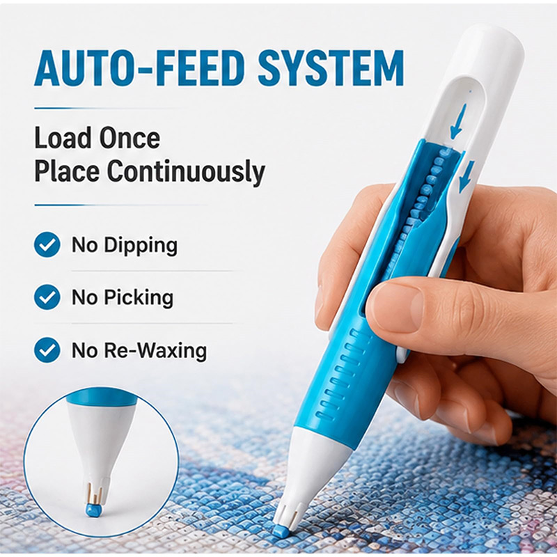 Dispensador automático de cont - Diamond Painting Kit avaliação e preço