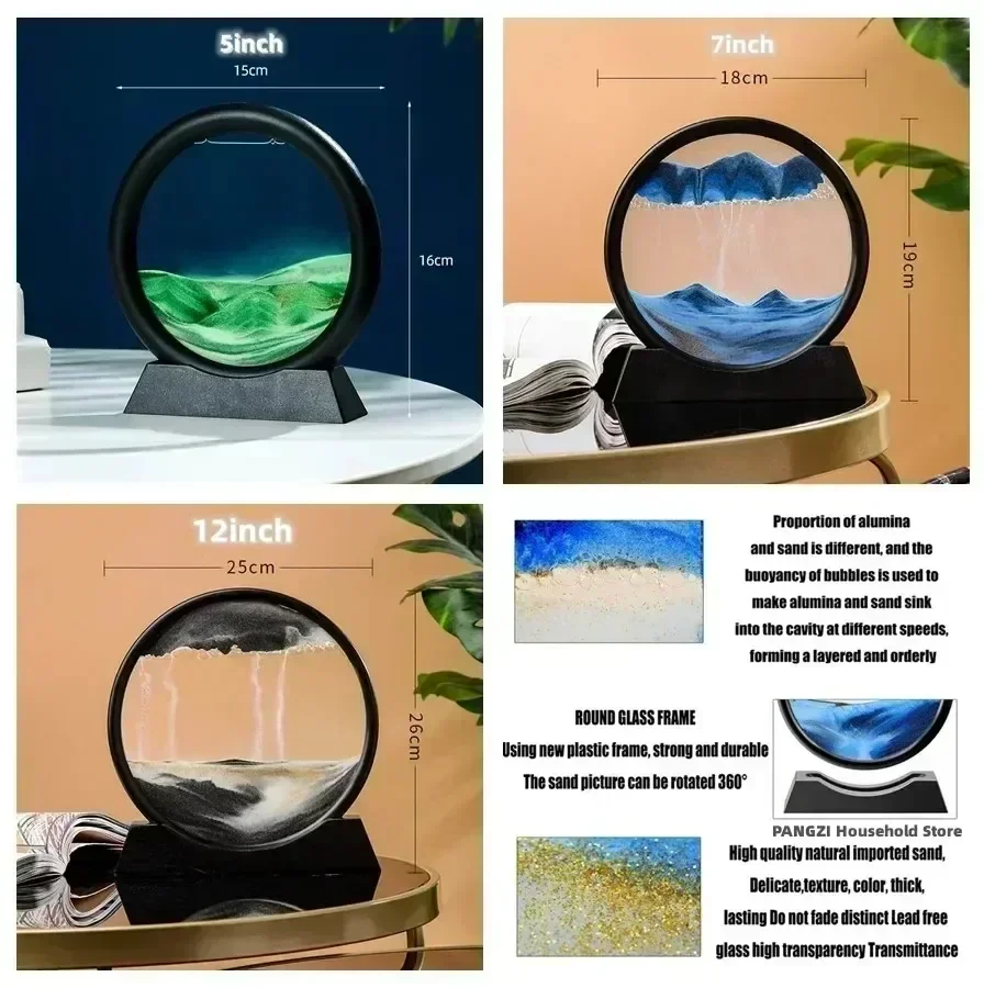 Quadro de Areia Movediça 3D Re - Art Craft Earth Day avaliação e preço