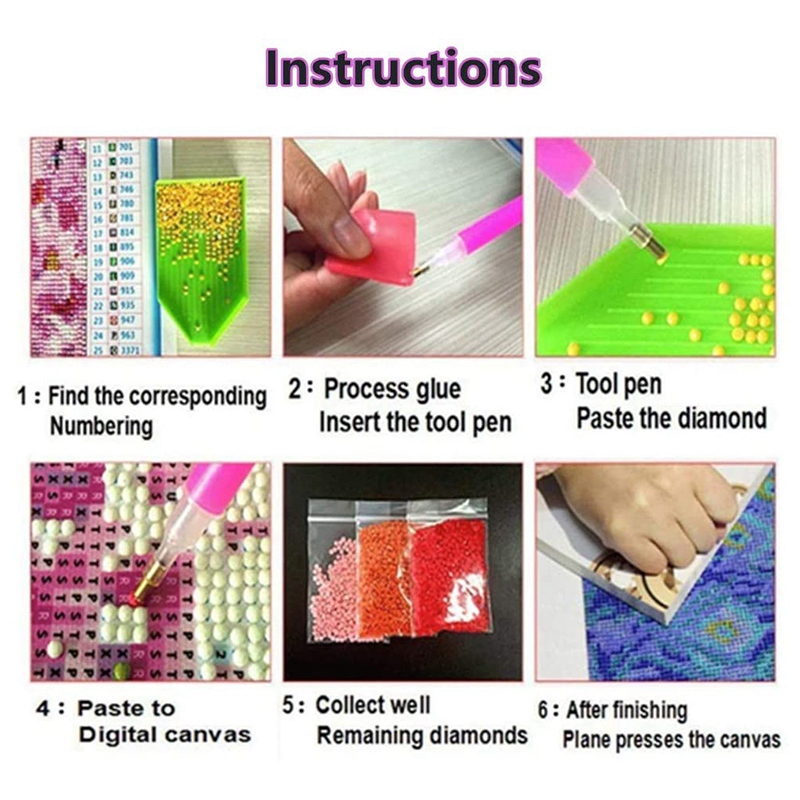 Pintura quente kit círculo com - Art Craft Picture avaliação e preço