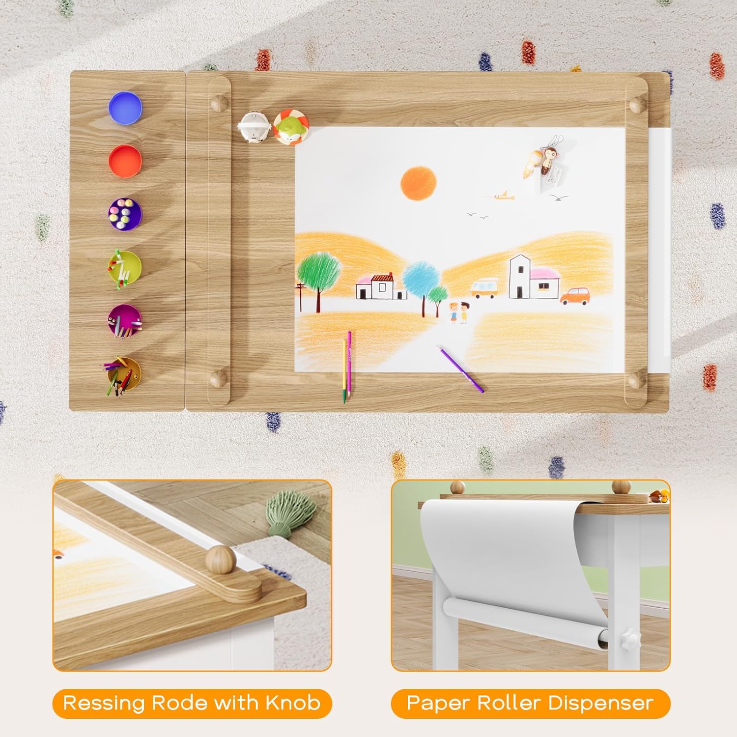 Mesa e Cadeiras de Arte para C - Art Craft Toddlers avaliação e preço