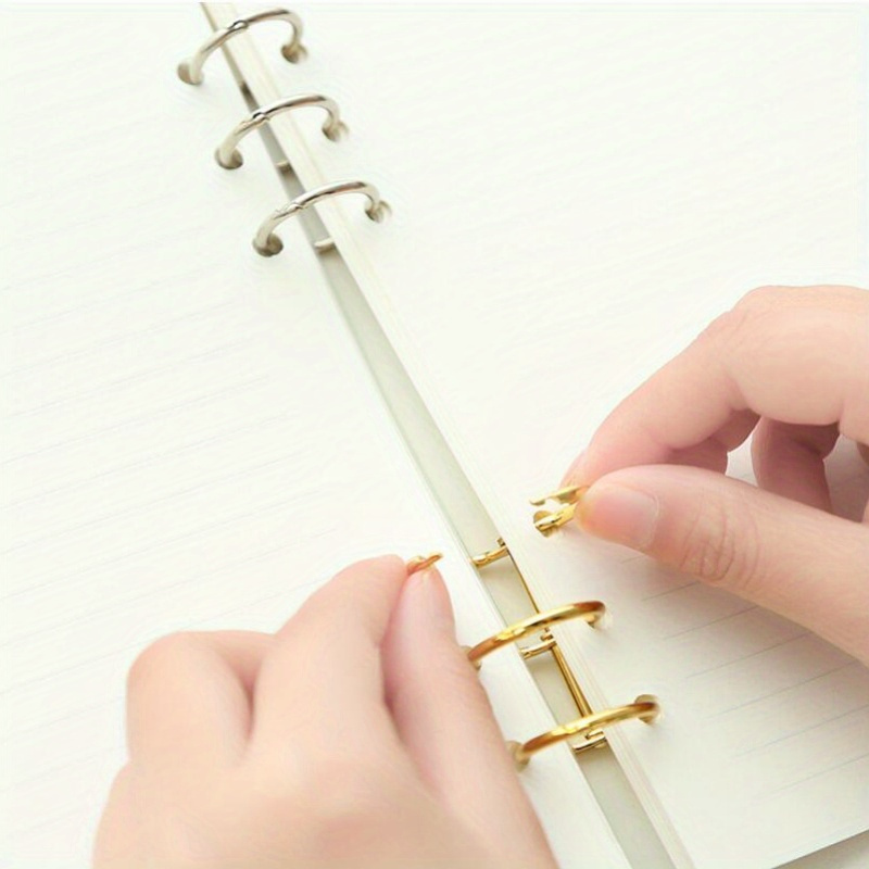 10 peças de argolas de metal p - Art Craft Books avaliação e preço