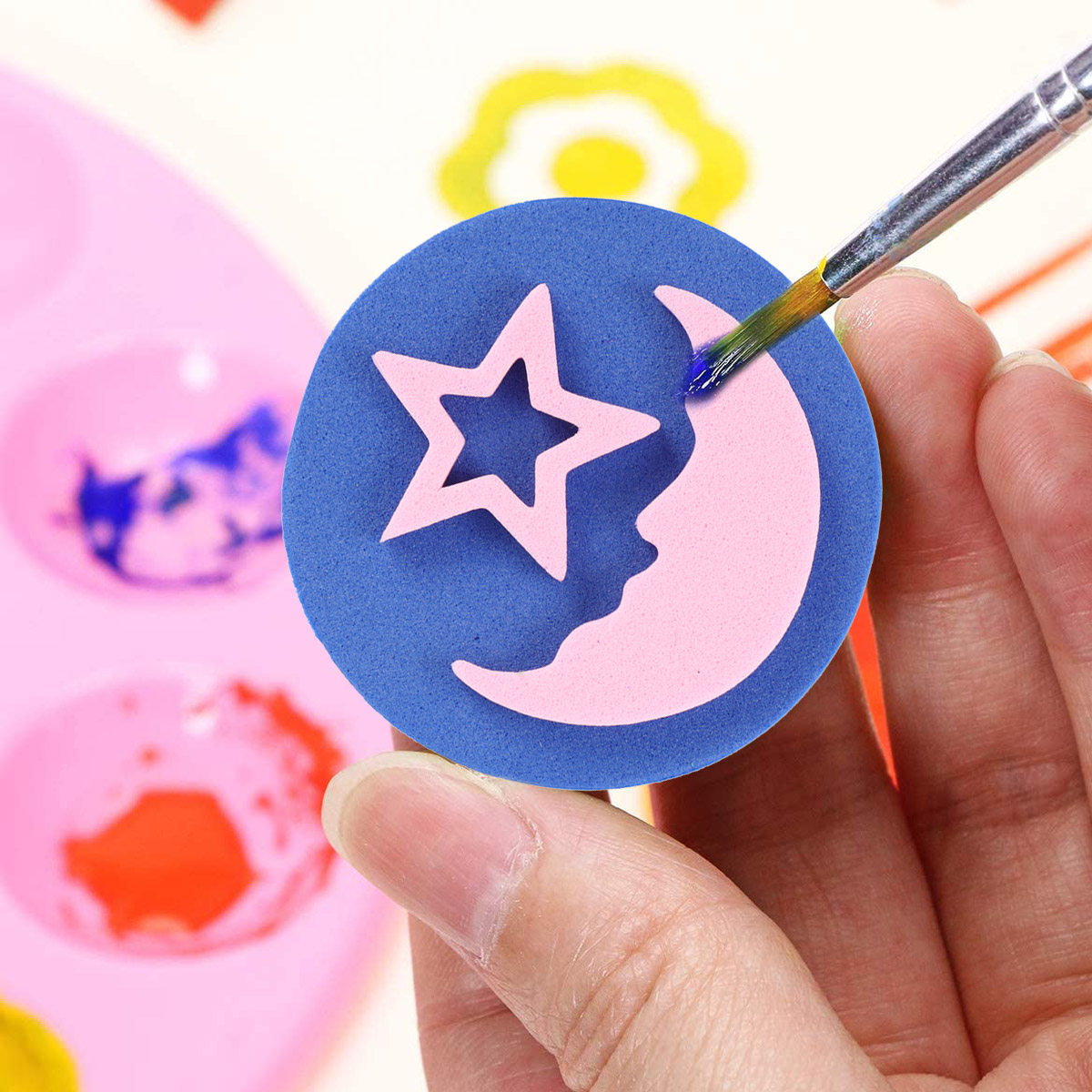 Pacote de 12 Carimbos de Pintu - Art Craft Toddlers avaliação e preço