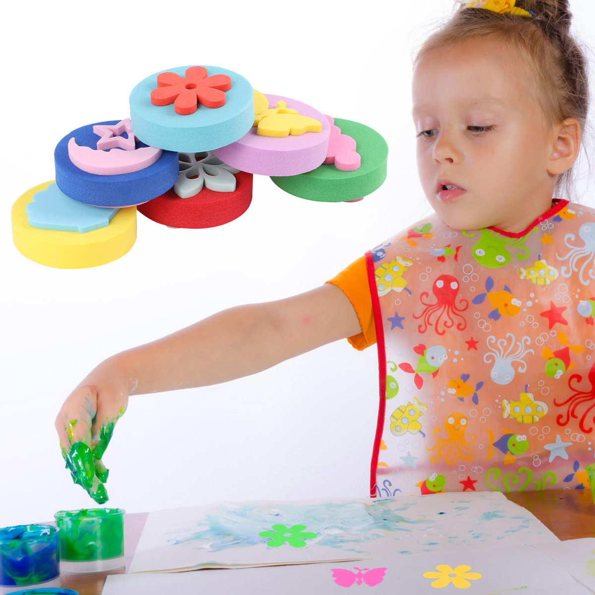 Pacote de 12 Carimbos de Pintu - Art Craft Toddlers avaliação e preço