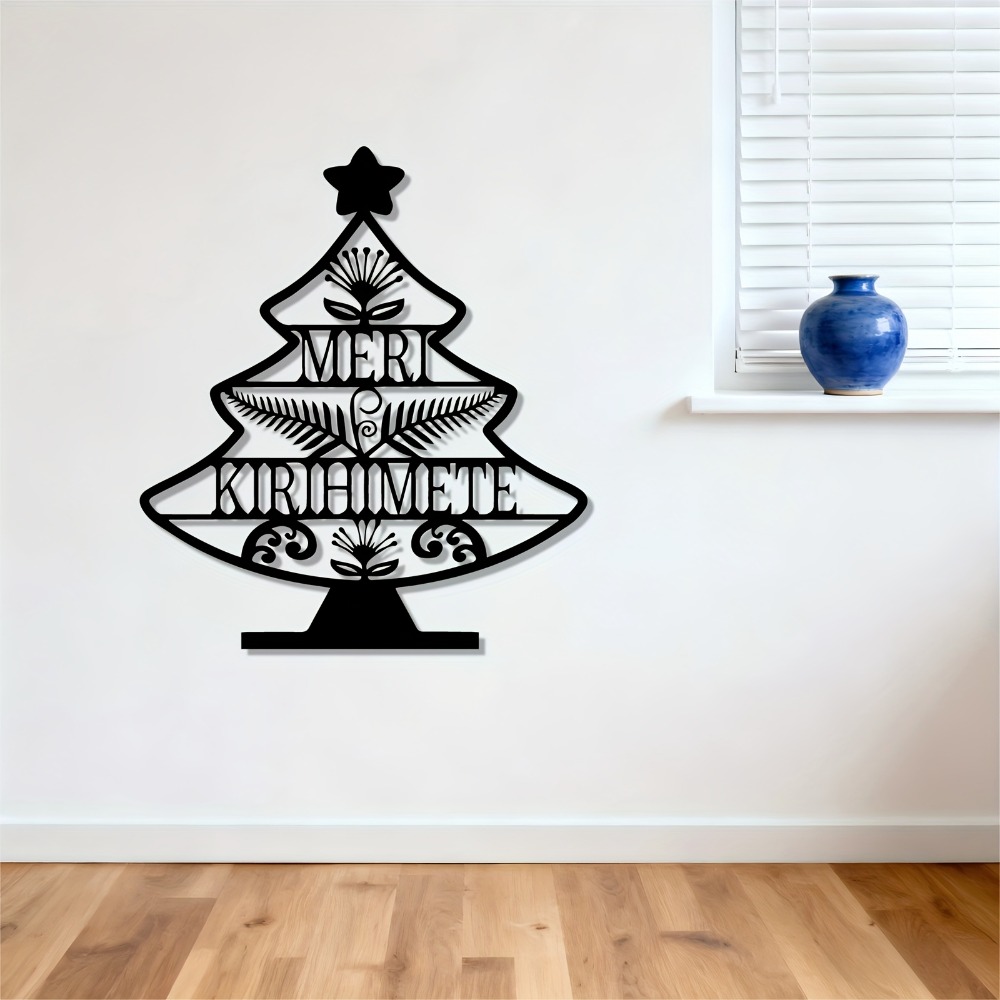 CIFBUY Arte de Parede de Metal - Art Craft Christmas Tree avaliação e preço