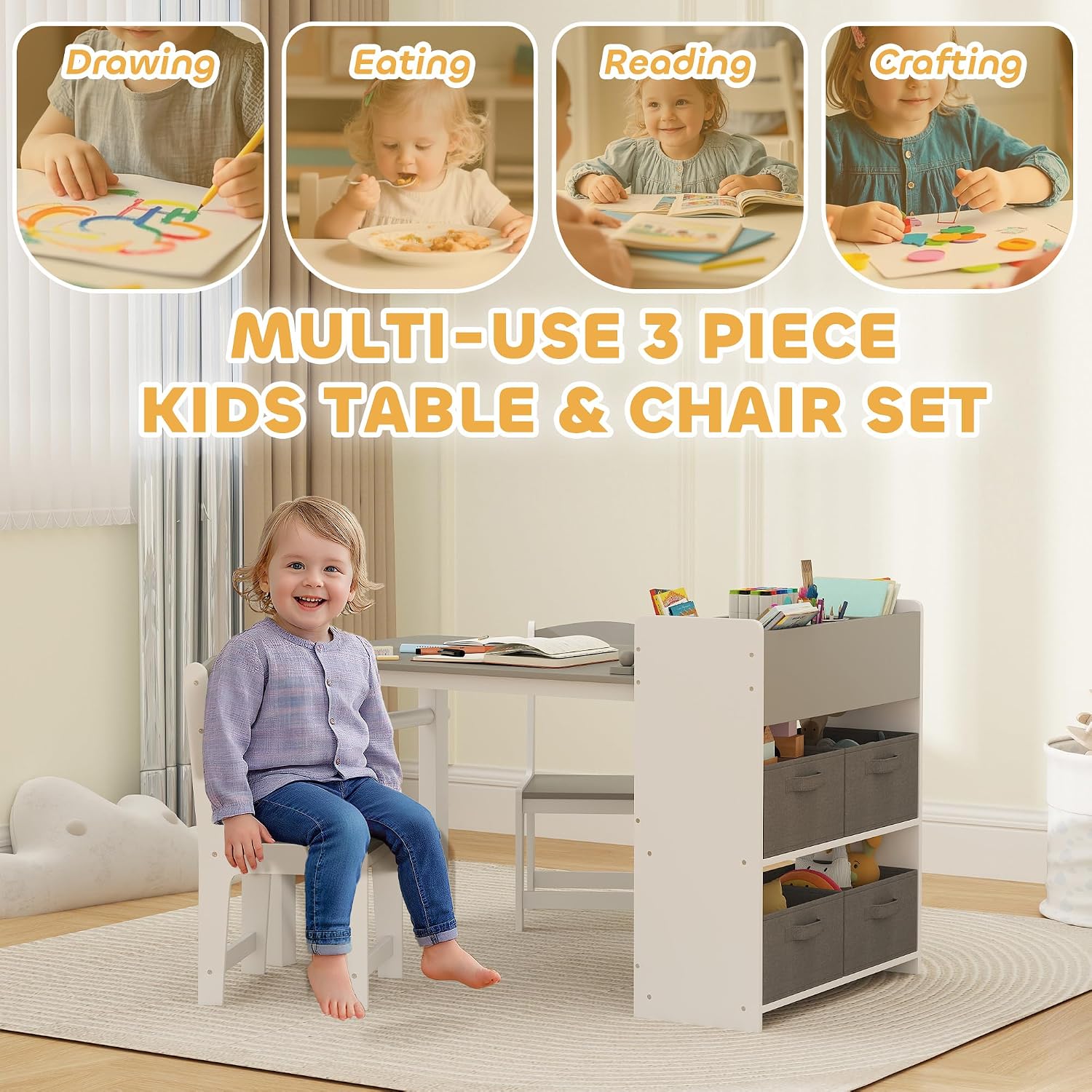 Conjunto de Mesa e Cadeira de  - Art Craft Toddlers avaliação e preço