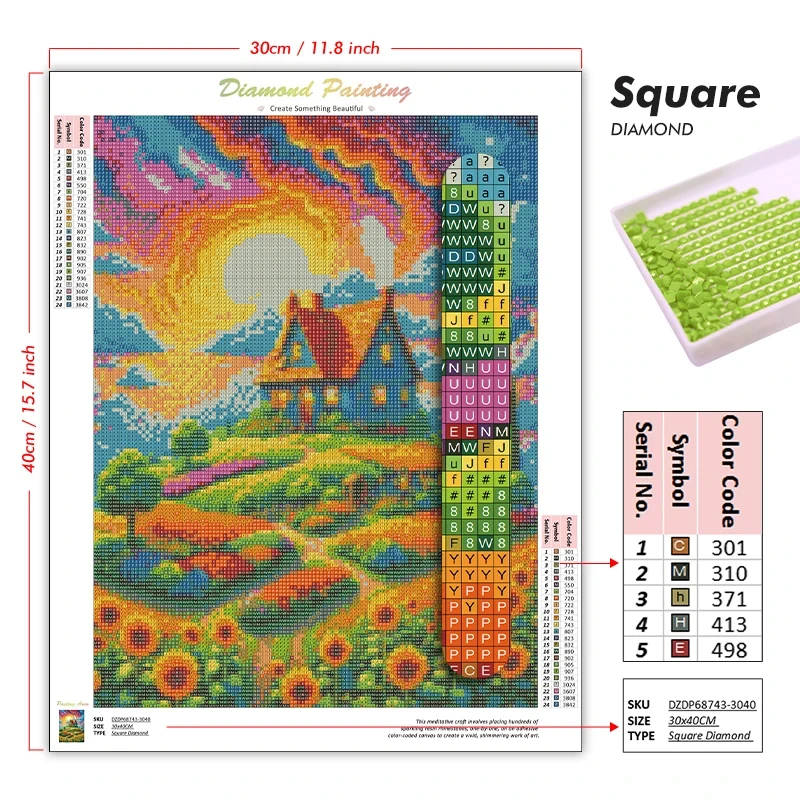 Kit de Pintura Diamante 5D DIY - Art And Craft New York avaliação e preço