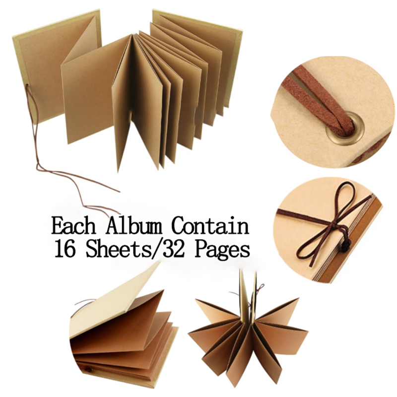16 folhas dobráveis diy álbum  - Art Craft Books avaliação e preço