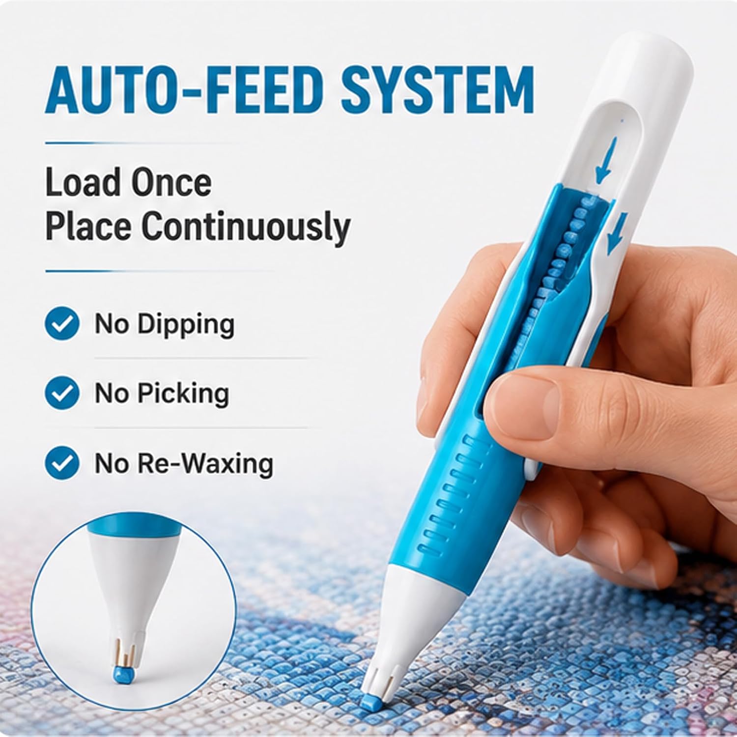Dispensador Automático de Péro - Diamond Painting Kit avaliação e preço