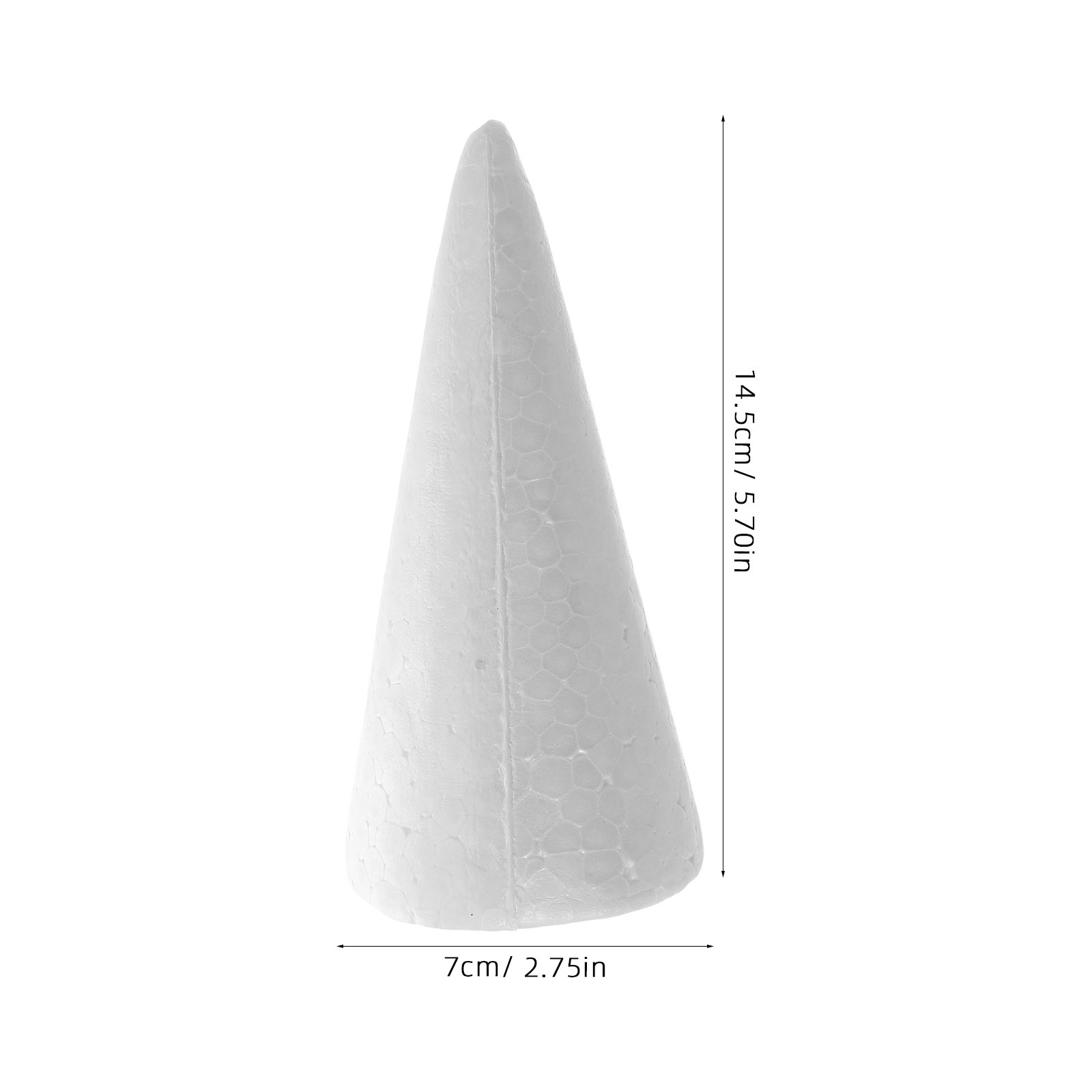 12pçs cones de espuma 15cm bra - Art Craft Christmas Tree avaliação e preço