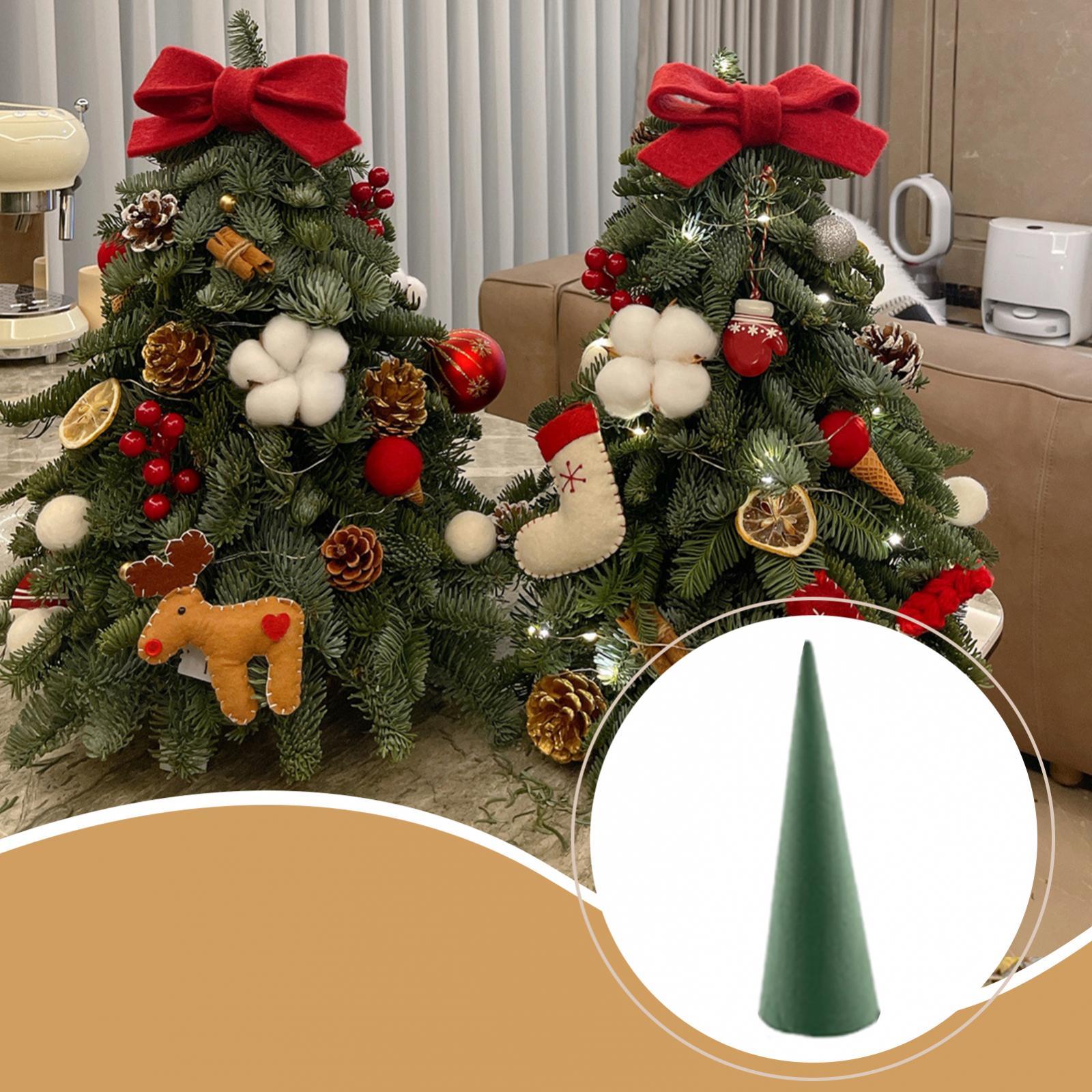 Cone de árvore de natal floral - Art Craft Christmas Tree avaliação e preço