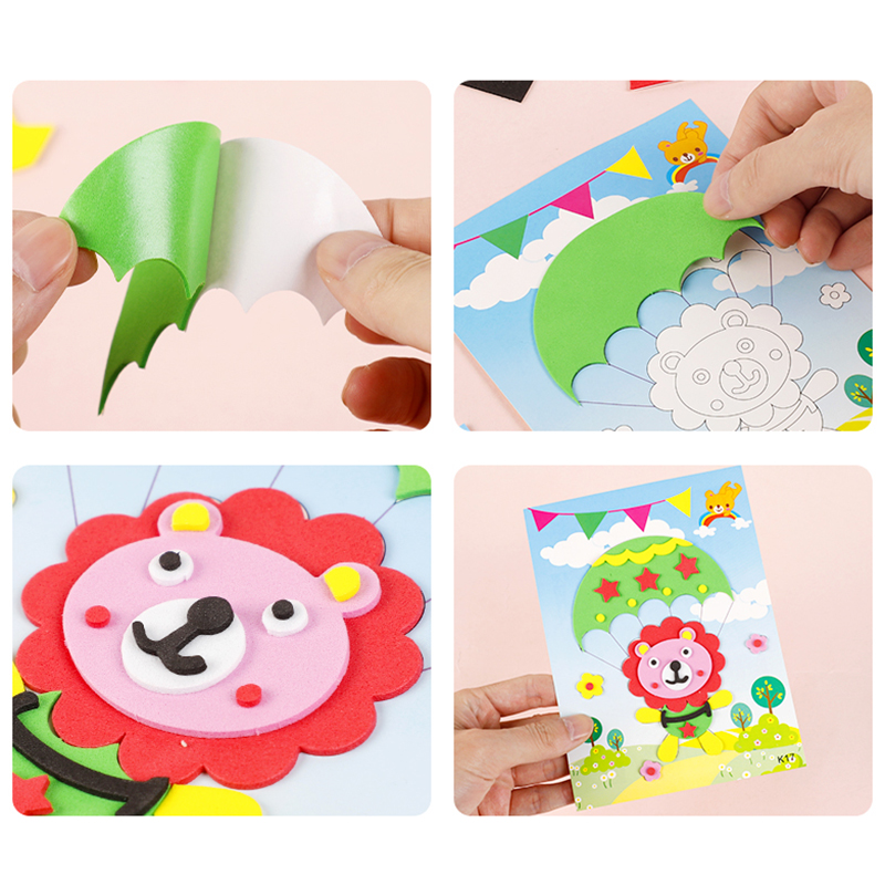 3d eva espuma adesivo jogo de  - Art Craft Toddlers avaliação e preço